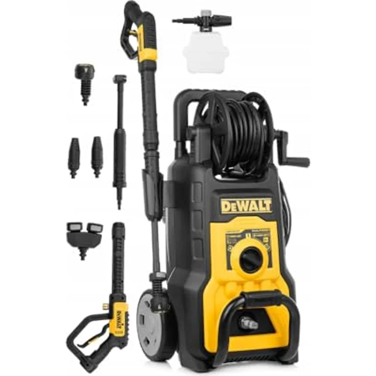 DeWalt DXPW001DTS, Hochdruckreiniger mit 850 l/h Fördermenge und 160 bar Druck, 2800 W Leistung, Artikelnummer 15274 – Bild 1
