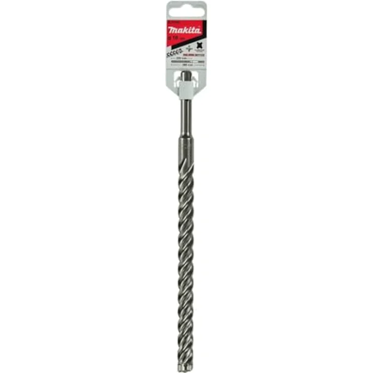 Makita E-14750 NEMESIS2 SDS-PLUS Hammer-Bohrer 16,0 x 265 mm, ideal für Beton, Stahlbeton, Mauerwerk, Ø 16,0 mm, blau – Bild 3