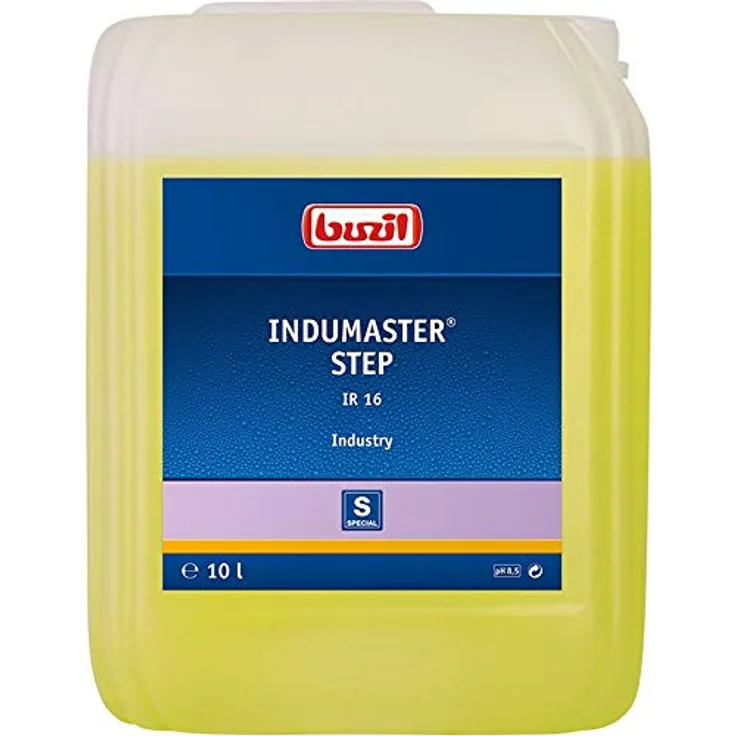 Buzil Industriereiniger Indumaster Step IR16: Zuverlässiger, fettlösender Kraftreiniger, 10l Kanister