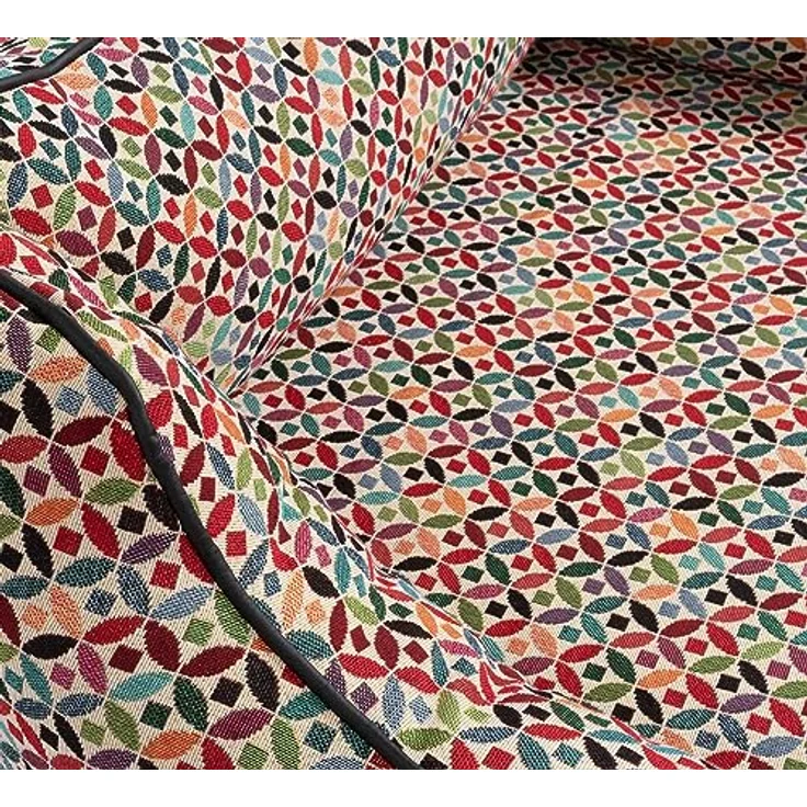 Knuffelwuff Orthopädisches Hundebett Marrakesch XXL 120 x 85cm - abnehmbarer Bezug - waschbar - für große, mittelgroße und kleine Hunde - Grau – Bild 3
