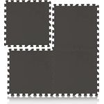 Pool Unterlegmatte Anthrazit - 8 Stück à 50x50cm (2m²) - Bodenschutzmatte für Pool und Planschbecken - schütz den Poolboden vor Beschädigungen