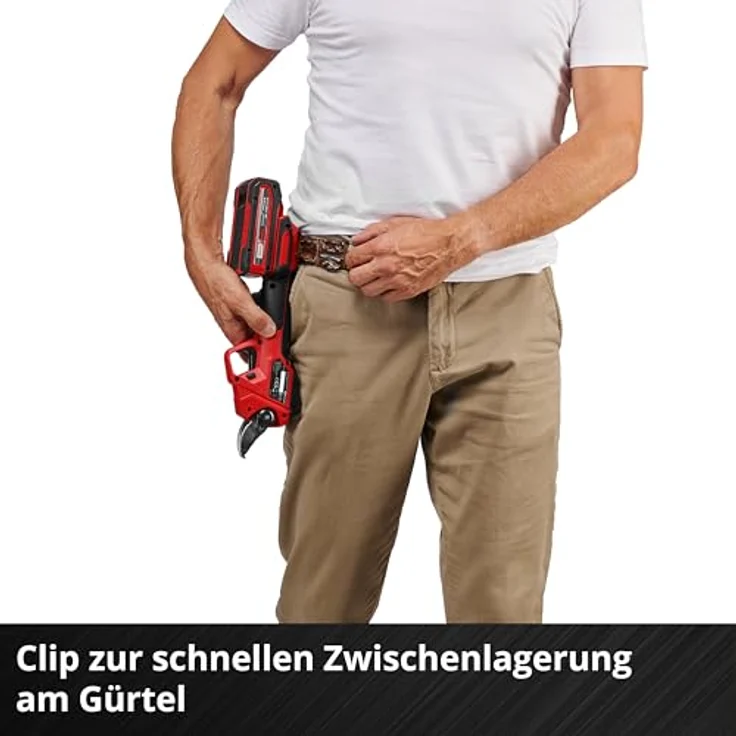 Einhell Akku-Astschere GP-LS 18/28 Li BL-Solo, Profi-Gartengerät mit Brushless Motor, schwarz – Bild 11