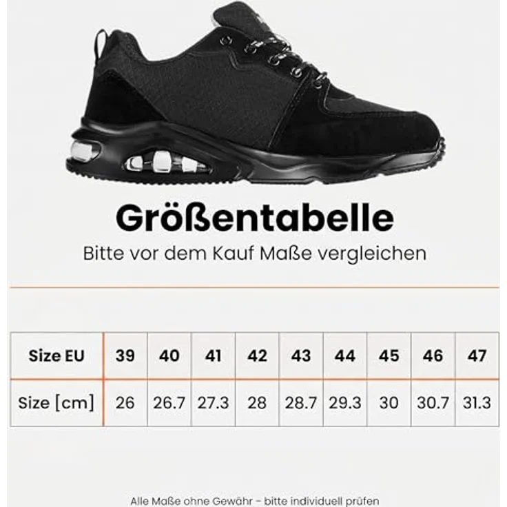 Neo Tools O1 SR Neo Air Professional Schuhe, Schwarz, Arbeitsschuhe mit rutschfester Polyurethan-Sohle, Größe 39 – Bild 7