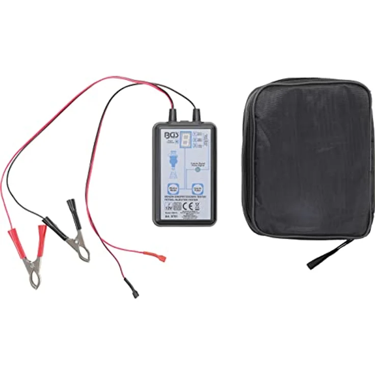 BGS Benzin-Einspritzdüsen-Tester, Multimeter mit vier Impulsmodi zur Diagnose von 12V Einspritzdüsen – Bild 2