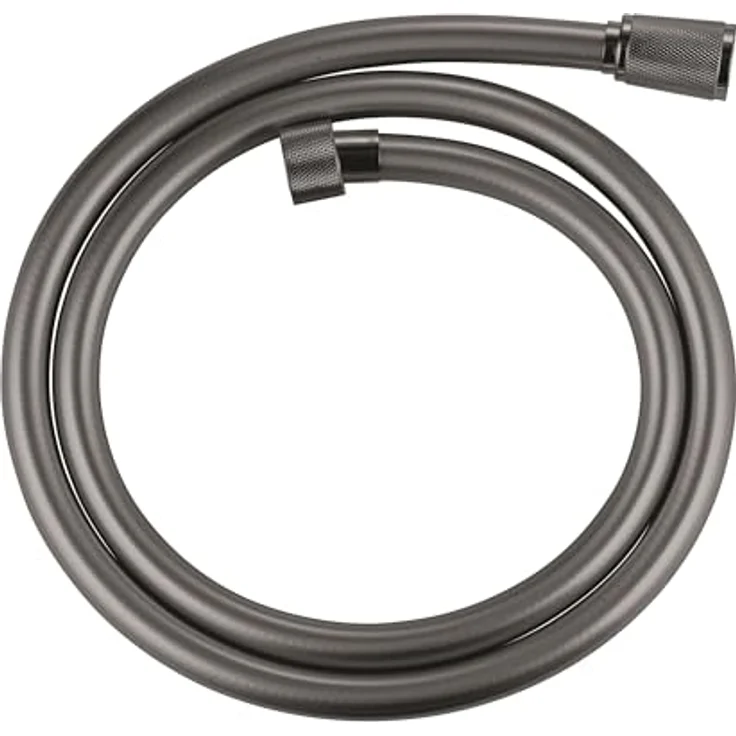 GROHE Silverflex, knickfester Duschschlauch, anthrazit, 1,25m, druckbeständig, TwistStop Funktion, hard graphite – Bild 1