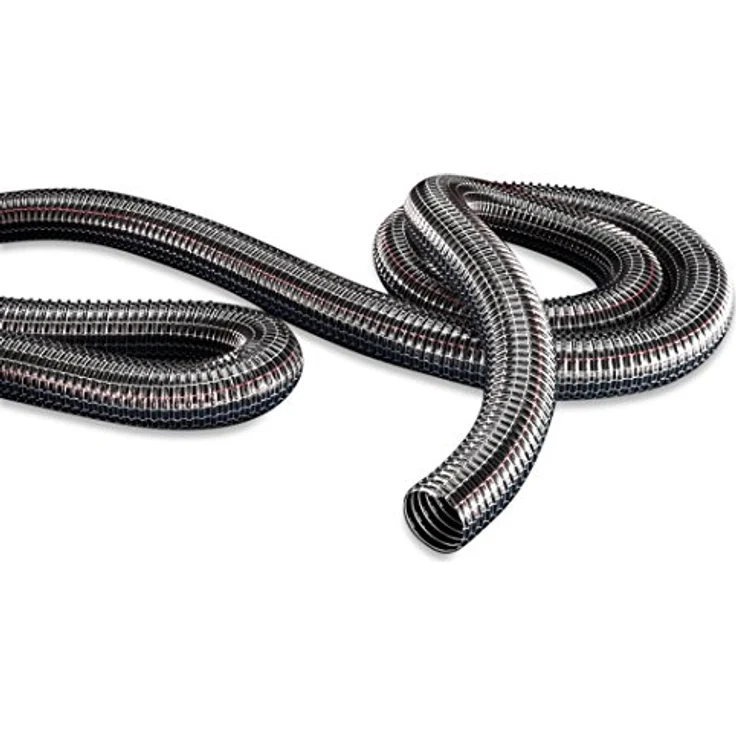 Norres Hochflexibler Absaugschlauch aus PVC, Durchmesser 63 mm, 15 m, für Gase und Stäube, Temperaturbereich 0°C bis 85°C – Bild 1