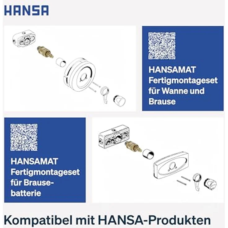 OTTO Hansa Thermostatkartusche 59904501, passend zu Hansamat/Hansavario 0808, Wachs-Dehnstoffelement mit Adapter und Schmutzfangsiebe – Bild 5
