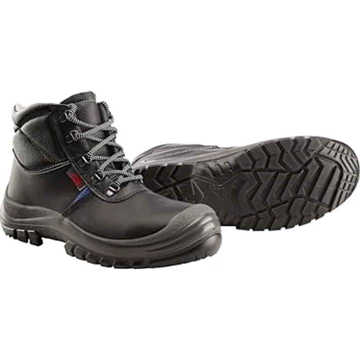 Remisberg Thurgau High S3 Sicherheitsschuh, rindleder, schwarz, Größe 48 mit rutschsicherer Active Grip®-Technologie und Kevlar®-Nähten – Bild 7