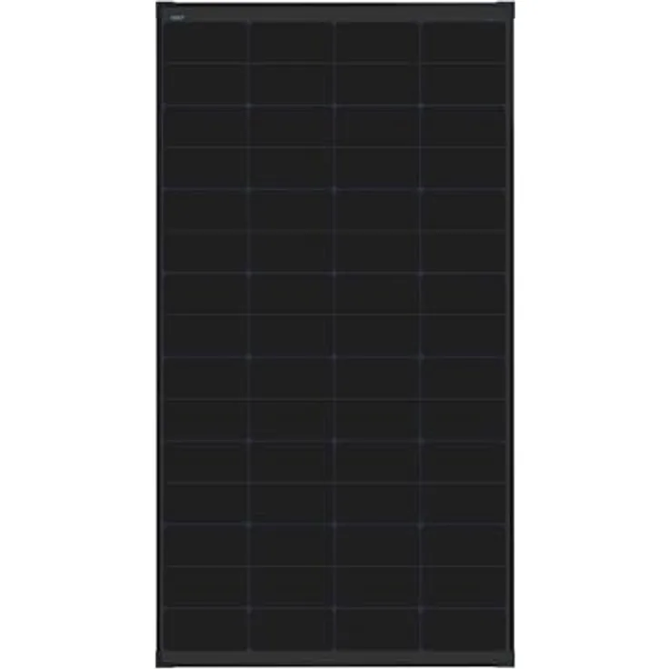 enjoy solar HPBC Mono Solarpanel FULL BLACK 100W-230W 12V, monokristallin, bis zu 26 % Wirkungsgrad, 100 % aktive Zellfläche