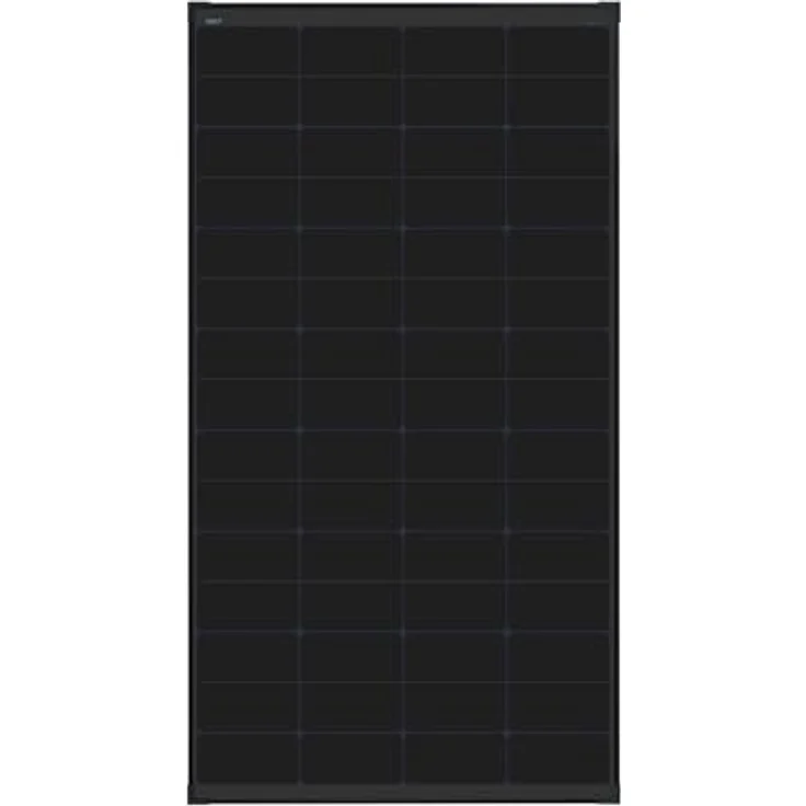 enjoy solar HPBC Mono Solarpanel FULL BLACK 100W-230W 12V, monokristallin, bis zu 26 % Wirkungsgrad, 100 % aktive Zellfläche – Bild 1