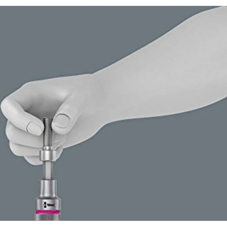 Wera Zyklop-Steckschlüssel-Bit-Einsatz 12.5 mm (1/2), SW 5 mm, Chrom-Vanadium Stahl mit Haltefunktion und Rändelung – Bild 5