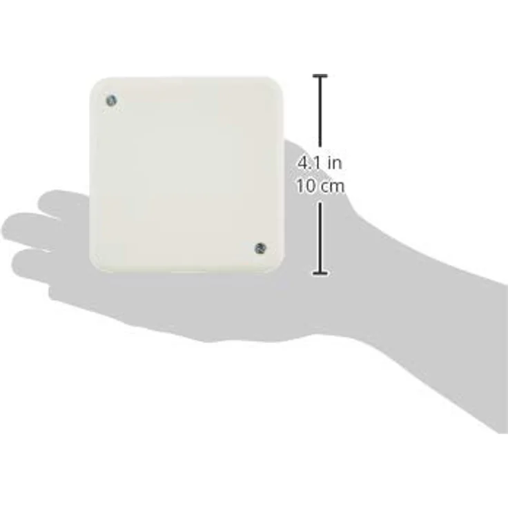 Kopp Abdeckrahmen 341204008, runde Einzel-Ausführung, schwarz, unbehandelt – Bild 4