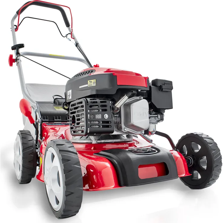 HECHT Rasenmäher Benzin 541 SW, 40 cm Schnittbreite, 4-Takt Motor mit Radantrieb für Flächen bis 700 m²