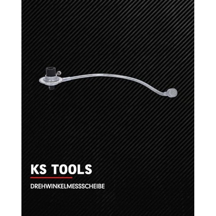 KS Tools 1/2" Drehmomentschlüssel mit Drehwinkelmessscheibe und Magnetarm, flexibler Arm von 0°-360° – Bild 2