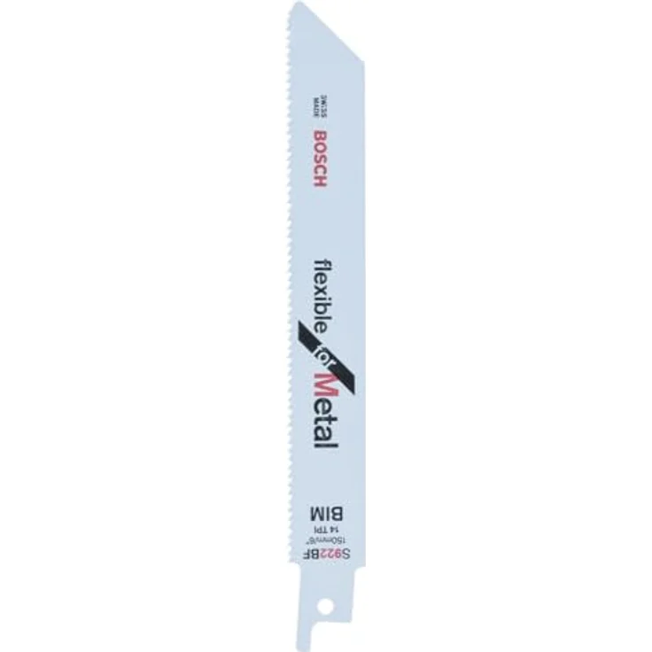 Bosch Professional Zubehör Reciprosägeblätter Metall S922BF 5 Stück, 2608656014 – Bild 2