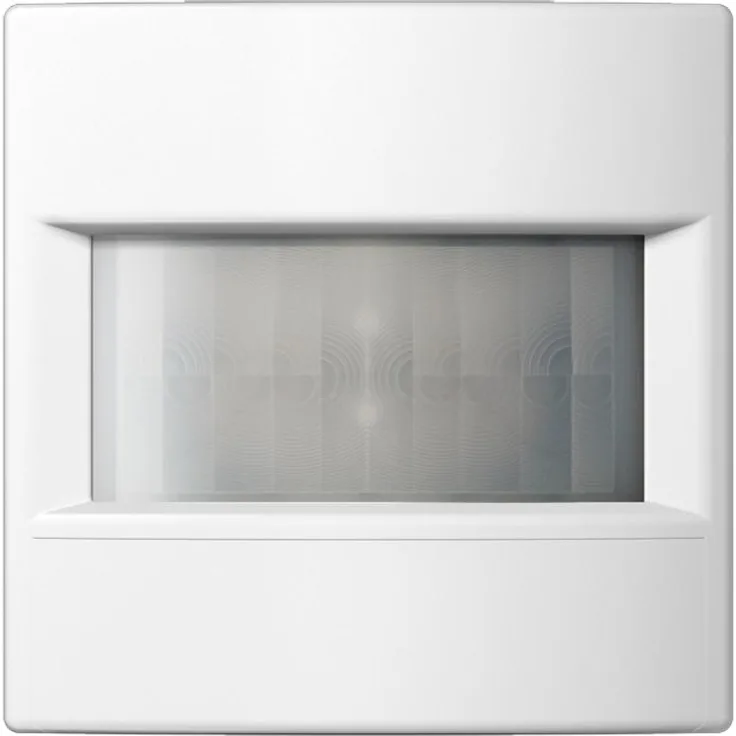 JUNG KNX Automatik-Schalter LS 3181 WW, Bewegungsmelder mit 180° Erfassungswinkel, 8 m Reichweite und integriertem Helligkeitssensor