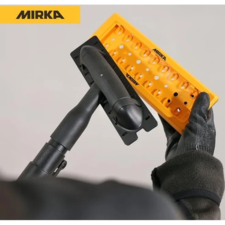 Mirka DecoSander Multischleifer, Kombi-Schleifer mit Click & Slide System, teleskopierbar von 1,1 m bis 1,8 m, integriertes Staubabsaugsystem – Bild 7