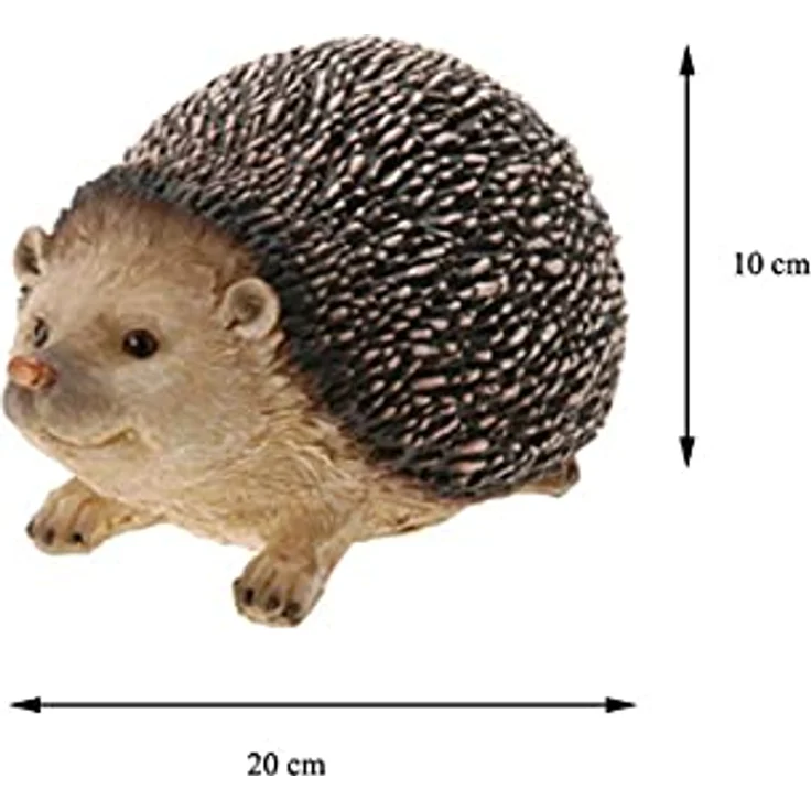 ProGarden Gartenfigur - Deko Igel 20 cm – Bild 6