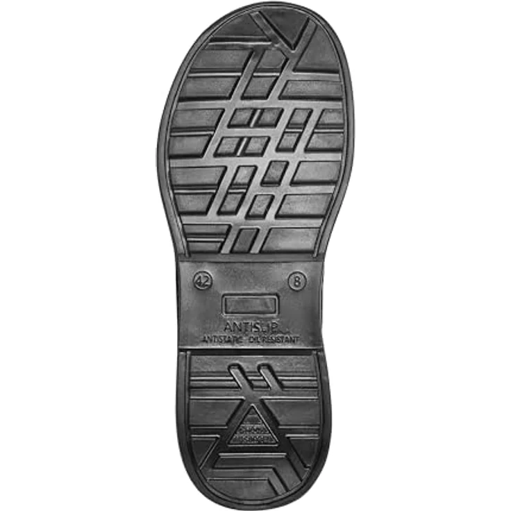 Upower Joe Sicherheitsschuhe, hohe Schuhe in Schwarz/Gelb, S3 SRC CI ESD, ultra-leicht, atmungsaktiv mit Aluminiumkappe, Größe 42 – Bild 5