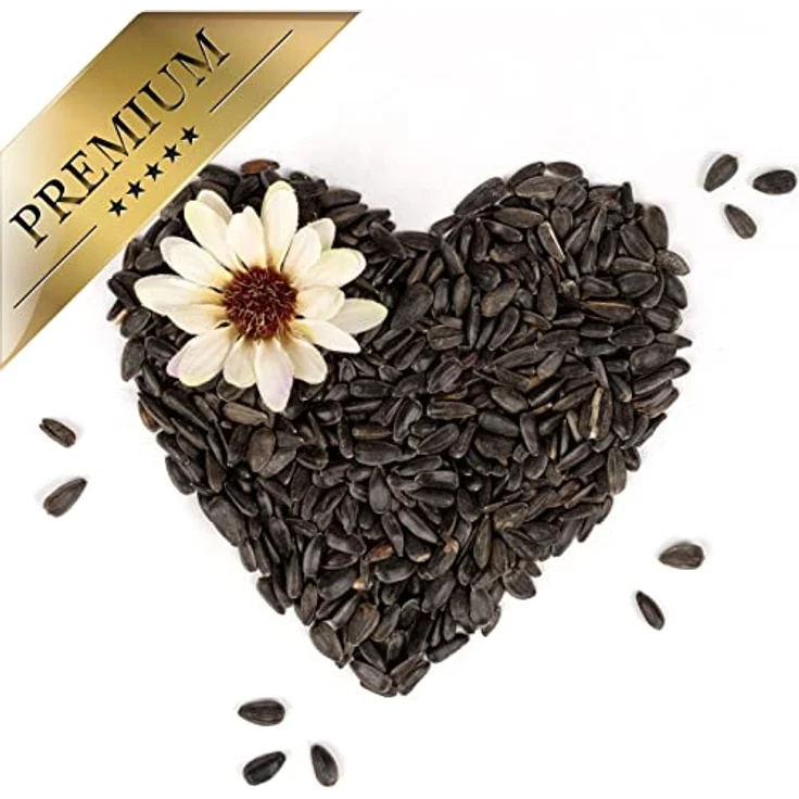 Lyra Pet® | 25 kg Sonnenblumenkerne Schwarz | Wildvogelfutter Ganzjährig | Ideal für Kleine Vögel | Vogelfutter für Gartenvögel | Mit Höchstem Ölgehalt | Spendet Energie im Sommer und Winter - Preisvergleich – Bild 5