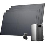 EcoFlow STREAM Ultra Balkonkraftwerk, 1800W mit 1,92kWh Speicher, 4x 450W Solarpanels