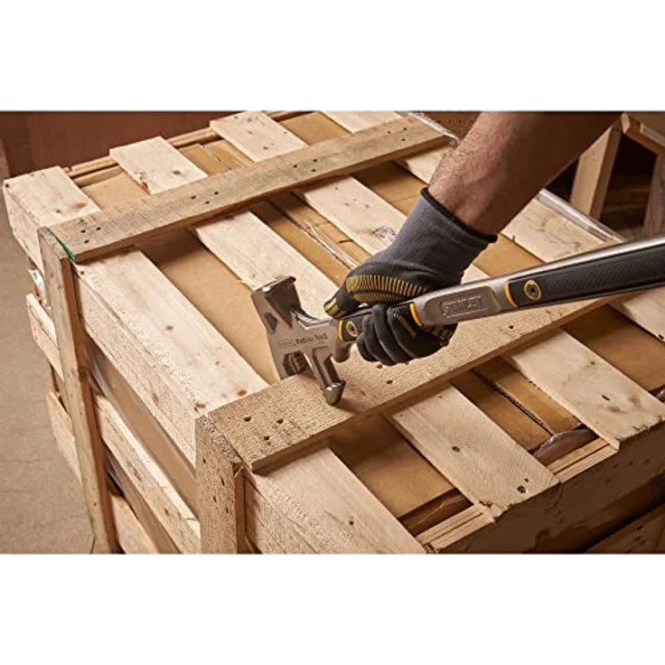 Stanley FatMax Fubar III (5-in-1 Abbruchwerkzeug, Vorschlaghammer, Nagelschlitz, Backen für Hölzer, Stemmeisen) 1-55-120 – Bild 3