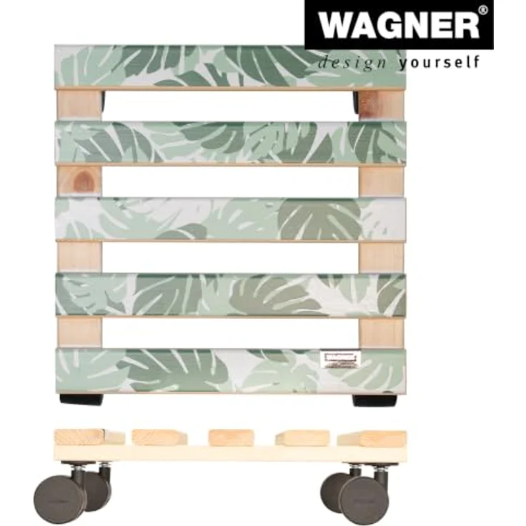 Wagner Multi Roller GH0645, Pflanzenroller 290 mm x 290 mm, Tragkraft 100 kg, grün – Bild 5