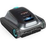 AIPER Scuba S1 Kabelloser Poolroboter, Intelligente WavePath Navigation 2.0 mit Periodischer Reinigung, Wandklettern, 150 Minuten Batterielaufzeit, Poolsauger für Bodeneingelassene Pools bis zu 150㎡