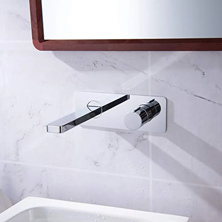 BERNSTEIN Unterputz Armatur Badarmatur Wandarmatur 9908C aus Messing, Einhandbedienung, inkl. Unterputz-Grundkörper – Bild 4