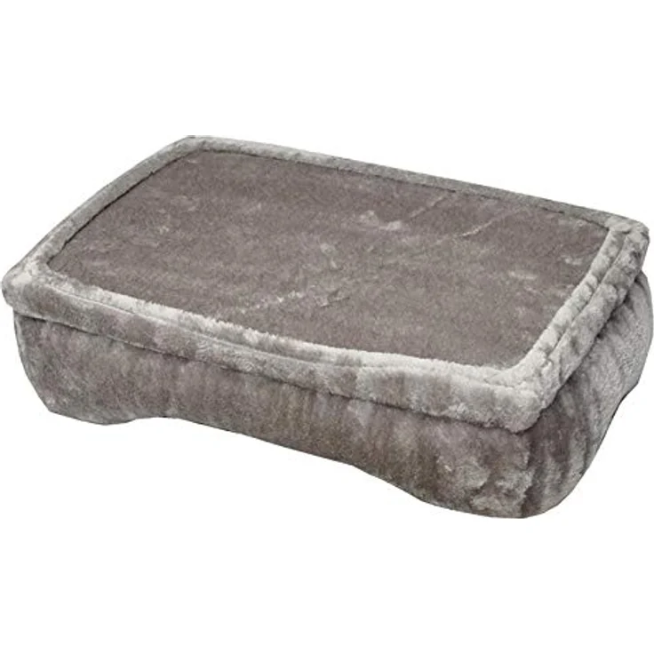 nanook Kratzbaum Liegeplatz Top für Katzen - Fensterbank Liege - Abnehmbarer Bezug - Plüschrand - XXL 53 x 40 cm - grau – Bild 3