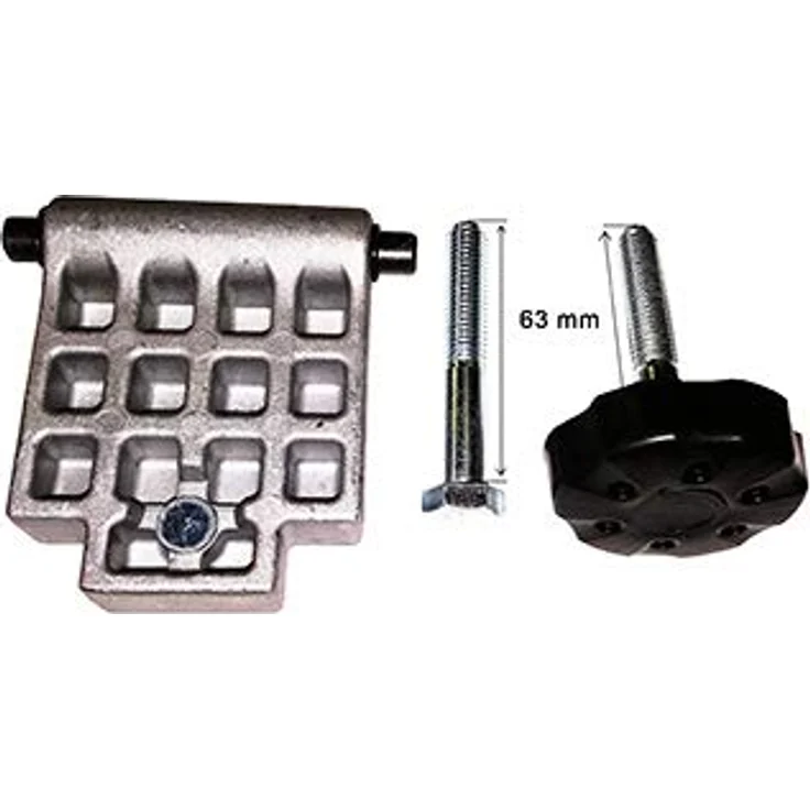 ATIKA Ersatzteil | Gegenplatte für Gartenhäcksler ALF 2300 / ALF 2500 / ALF 2800 – Bild 2
