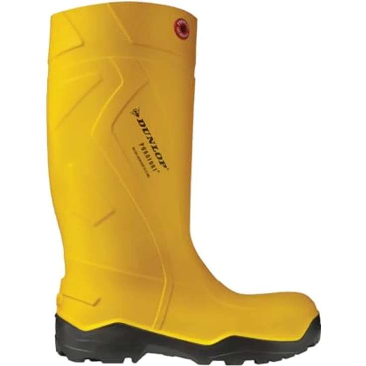 Uvex Safety PUROFORT-PUR-Stiefel C762241 S5, gelb, Größe 43, Stahlkappe, ölbeständig, antistatisch, kaltisolierend bis -20 °C – Bild 3