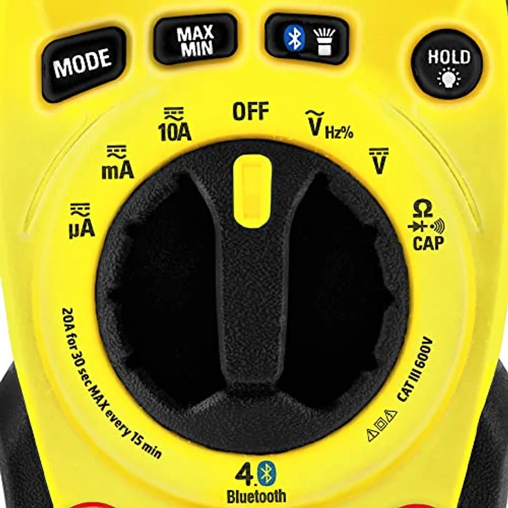 TROTEC Digitales True-RMS-Multimeter BE52 | Bluetooth®-Digital-Multimeter mit kostenloser Smartphone-App, Messgerät, Multifunktionsmessgerät – Bild 4