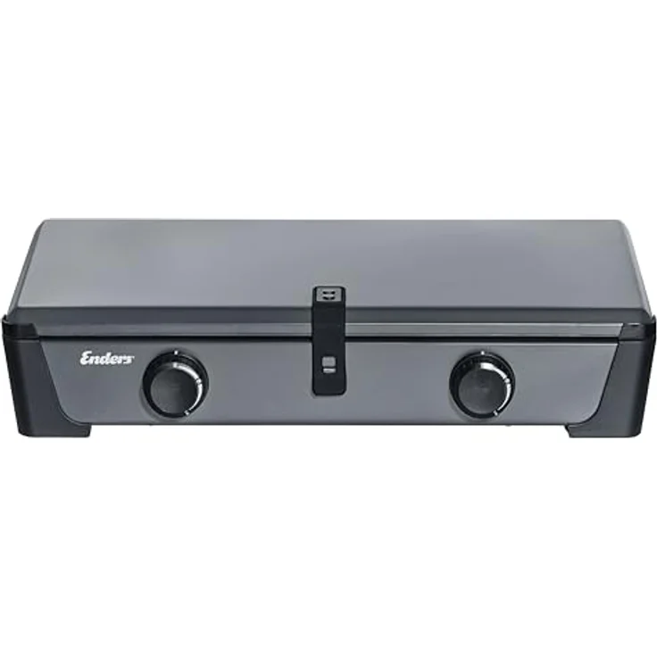 Enders® Bondy 2Z, Gasgrill mit 2 stufenlos regulierbaren Brennern und abnehmbarem Topfständer, tragbar und leicht zu transportieren – Bild 2