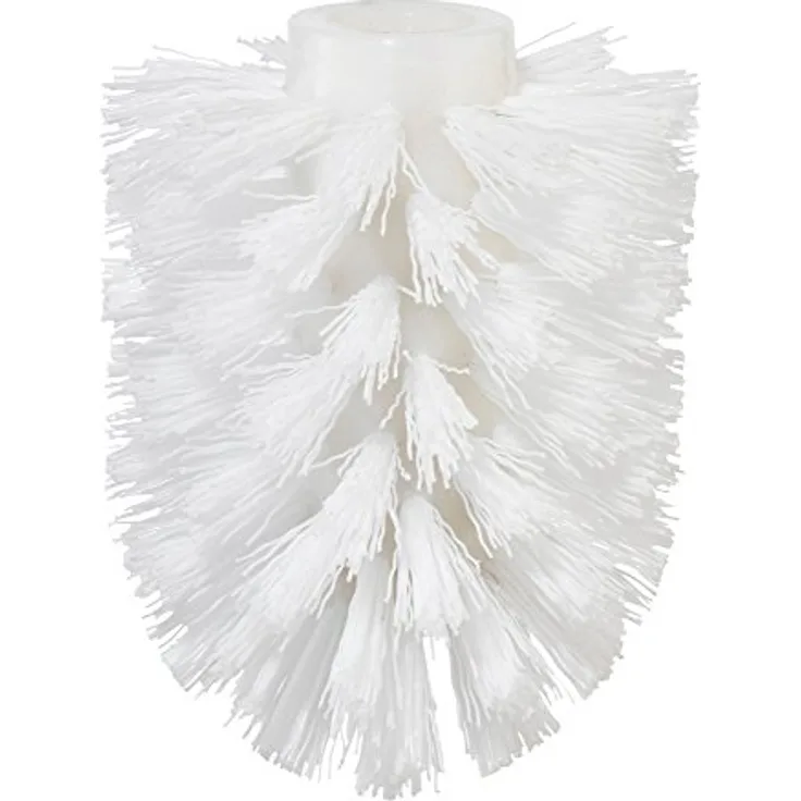 tesa Ersatzbürstenkopf für Toilettenbürste, Weiß