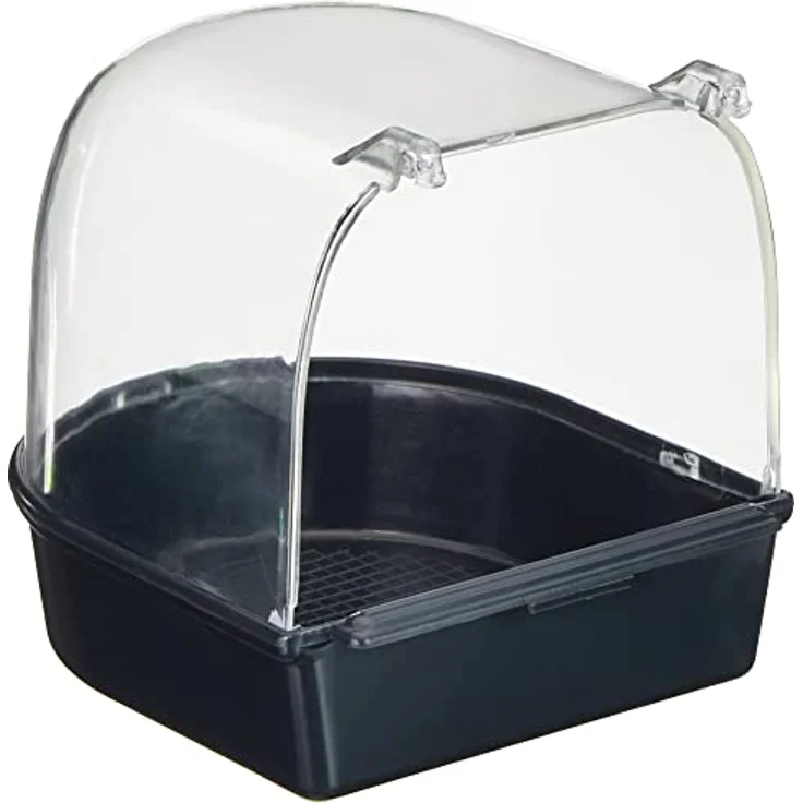 Trixie 5401 Badehaus, halbrund, 14 × 14 × 15 cm – Bild 1