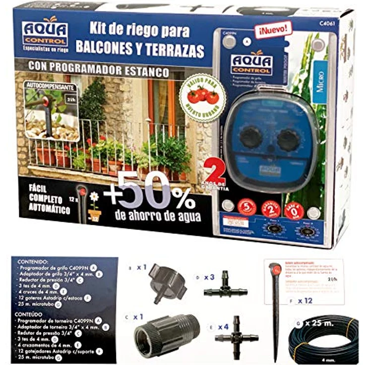 AQUA CONTROL Programmierbarer Bewässerungsregler – Bild 3