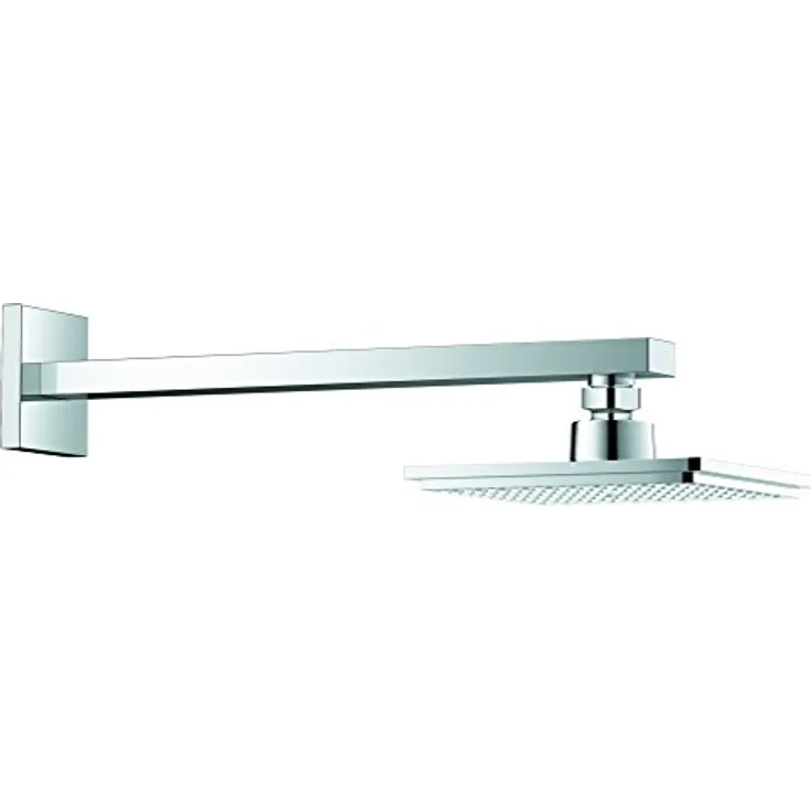 GROHE Euphoria Cube 152, Kopfbrauseset mit 286mm Brausearm, 1 Strahlart, 8 l/min, Chrom – Bild 1