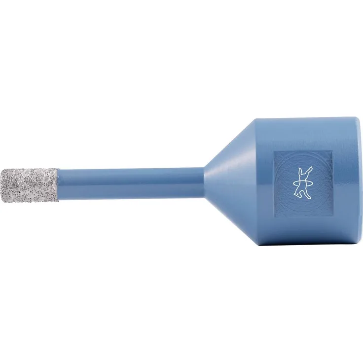 PFERD TOOLS DPD 6 FL M14 68300118, Vakuumgelöteter Diamant-Trockenbohrer 6mm für Winkelschleifer mit Selbstkühlungseffekt