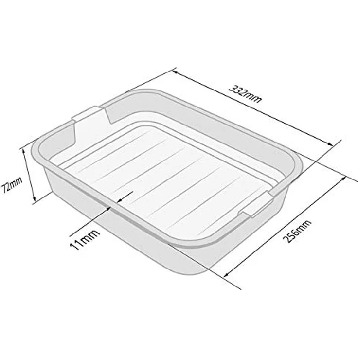 Erste Katzentoilette Schalentoilette Katzenklo - perfekt für Kätzchen Katzenbabys Junge Katzen - WC Tray mit Reinigungssieb - stubenrein auch ohne Katzenstreu - Verfügbar in Grau - Grün - Braun – Bild 3