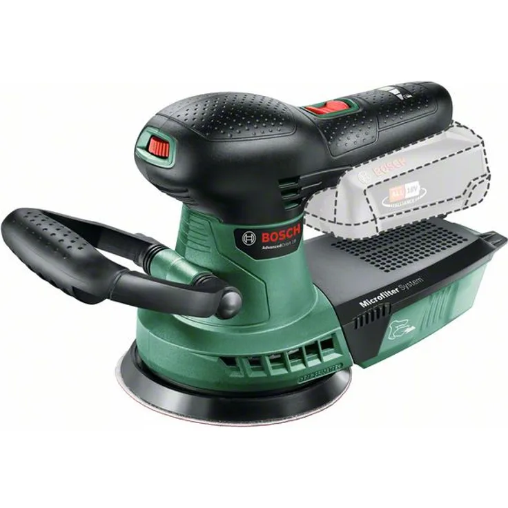 Bosch AdvancedOrbit 18 Akku Exzenterschleifer Schleifteller-Ø 125 mm, 18 Volt System, im Karton ohne Akku