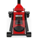 Wagenheber flach Rangierwagenheber 3T Wagenheber hydraulischer Wageneheber 75-505mm Wagenheber Inkl. Gummiauflage