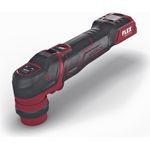 FLEX PXE 80 12-EC, Akku-Polierer 12 V mit rotativem und exzentrischem Antrieb, 80 mm Arbeitsdurchmesser, bürstenloser Motor, rot