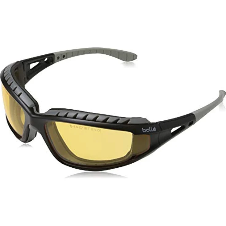Bolle Tracker 2 / II Schutzbrille - Gelbe Linse, Halteleine & Aufbewahrungstasche – Bild 2