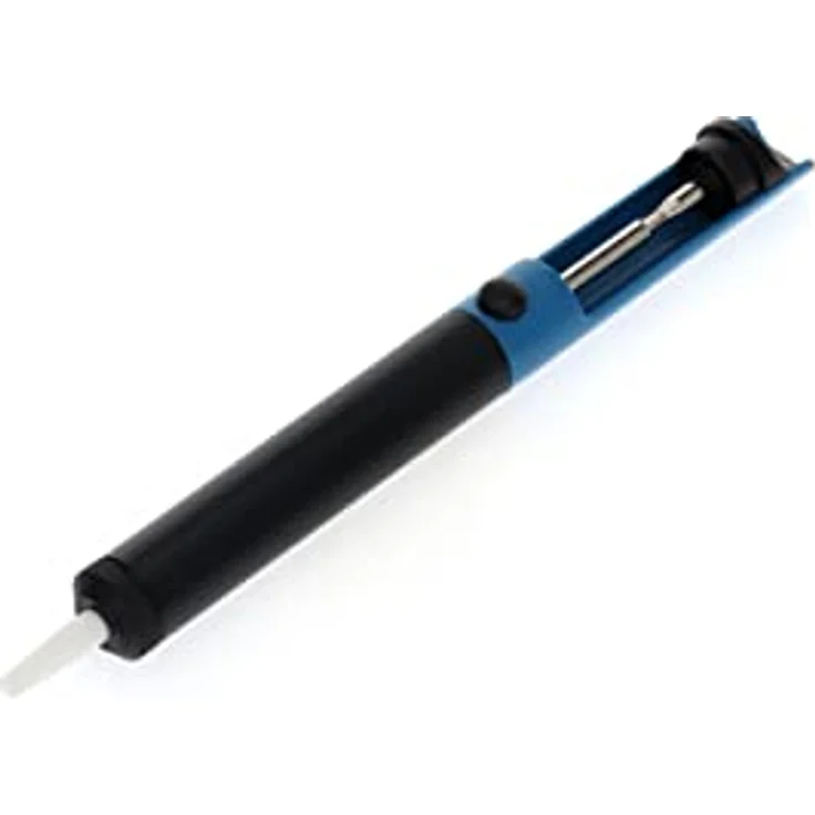 GEDORE Lötabsauger zum Entfernen von Lötresten, 22 cm, Schwarz-Blau – Bild 2