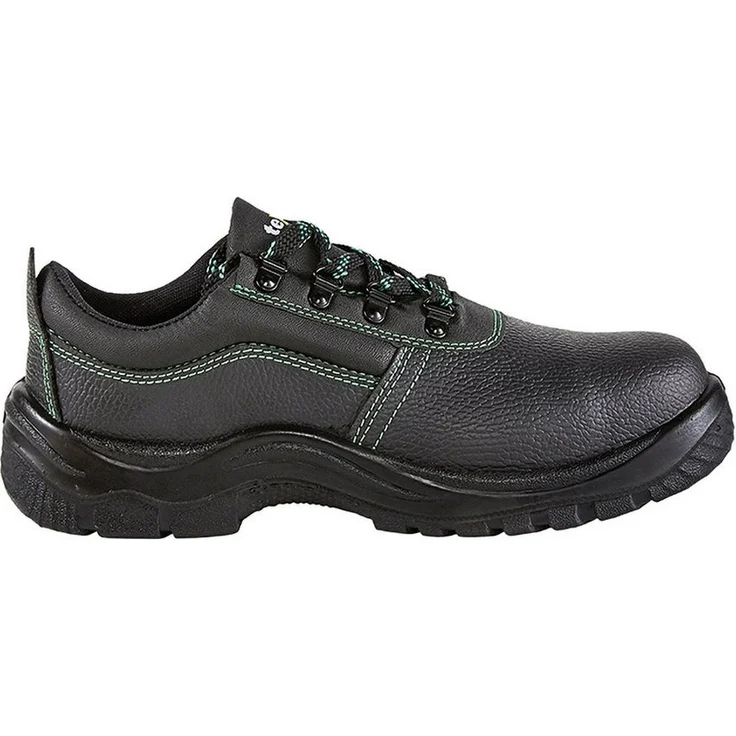 teXXor Nantes S2 Sicherheitsschuh, Größe 43, Schwarz, 88% Polyester, 12% Elasthan