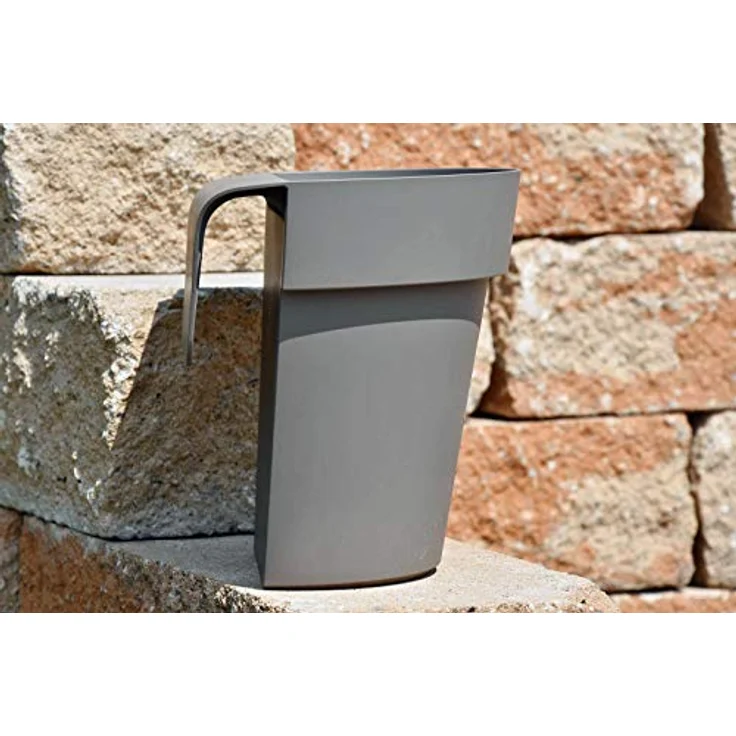 GAUTZSCH Pflanzkasten Cassetta UP, hängbar, 50 cm, anthrazit, UV- und frostbeständig, 9 l – Bild 8