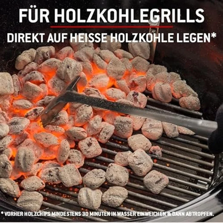 Weber 17782 R„ucherchips Bitburger Premium Pils, 700g, fr alle Fleisch-, Gemse- und K„sesorten, sá-fruchtiger Geschmack, R„uchern, Aroma, Grillen – Bild 12