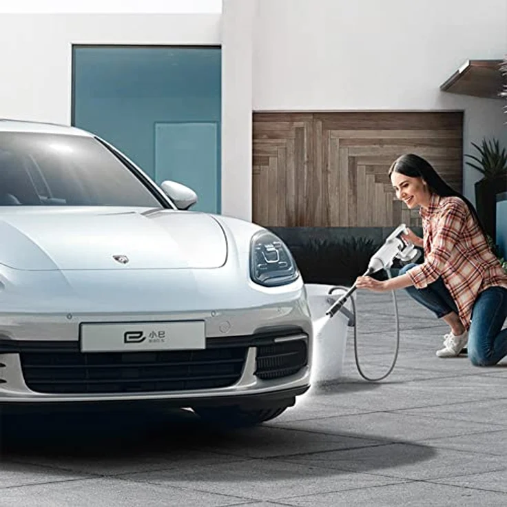 @tec Akku-Hochdruckreiniger Akku Druckreiniger »arcotec 74 Wh, 4000 mA«, max. 22 bar, mit Akku und Ladegerät, Fördermenge max. 4,50 l/h, mobil und kraftvoll – Bild 3
