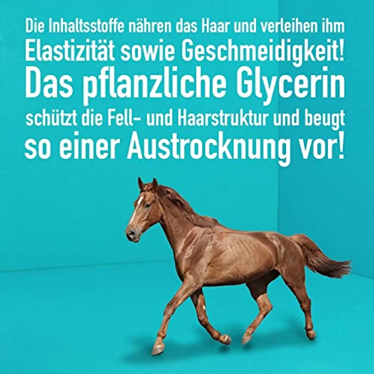 GreenHero Kokosshampoo für Pferde, 500 ml - natürliches Kokosöl, pH-neutral, seidig glänzendes Fell – Bild 4